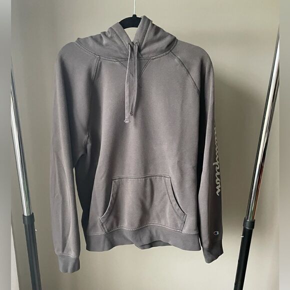 Champion Tops - Champion Gray Women’s Pullover Hoodie Size Extra Large